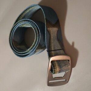 Croakies Belt flick ford print Tarpon Fish